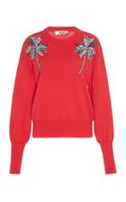 Msgm Palm Tree Sweater