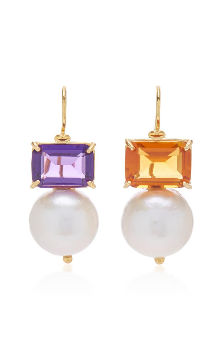 Grazia & Marica Vozza Earrings Wire & Pearl