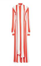 Monse Cold Shoulder Stripe Dress
