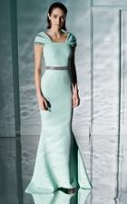 Moda Operandi Safiyaa Abigail Crystal-embellished Heavy Crepe Gown