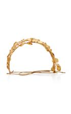 Jennifer Behr Sabrina Circlet Gold-plated Headband