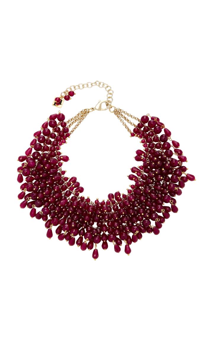 Rosantica Rubina Gold-tone Quartz Necklace