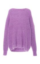 Sally Lapointe Oversized Hi-low Mohair-blend Sweater