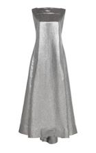 Tre By Natalie Ratabesi Atlanta Lame Midi Dress