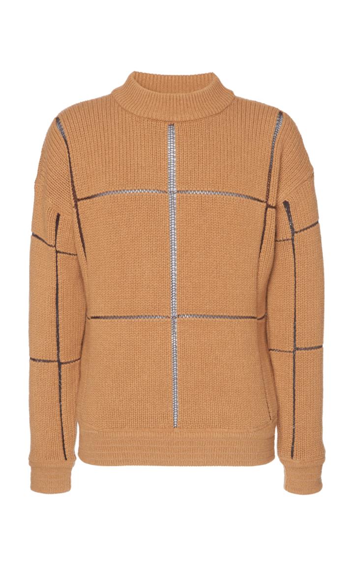 Ermenegildo Zegna Couture Xxx Sweater With Stitch Detail