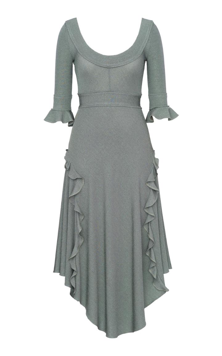 Maria Lucia Hohan Helma Lurex Jersey Dress