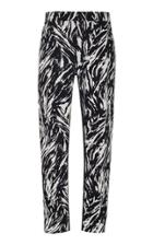 N 21 N&deg;21 Anita Canvas Straight-leg Zebra Pants