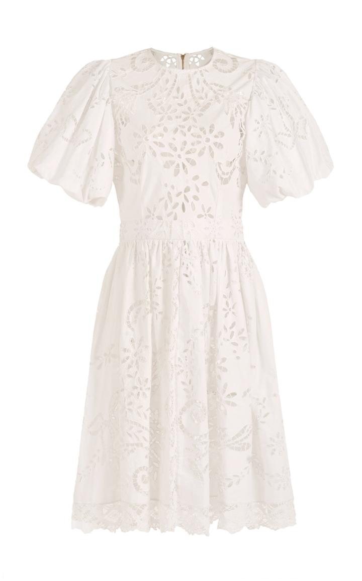 Moda Operandi Nevenka Step Into The Light Cutout Linen Midi Dress