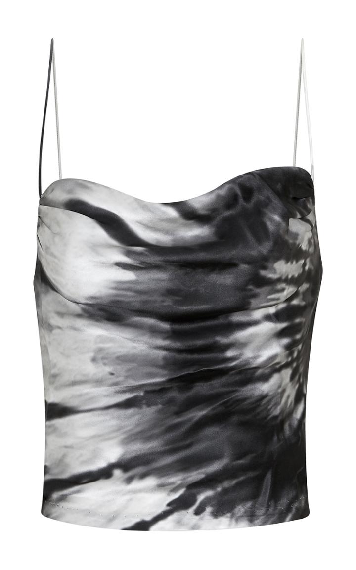 Moda Operandi Retrofte Remi Monochromatic Tie-dye Silk Tank Top Size: M