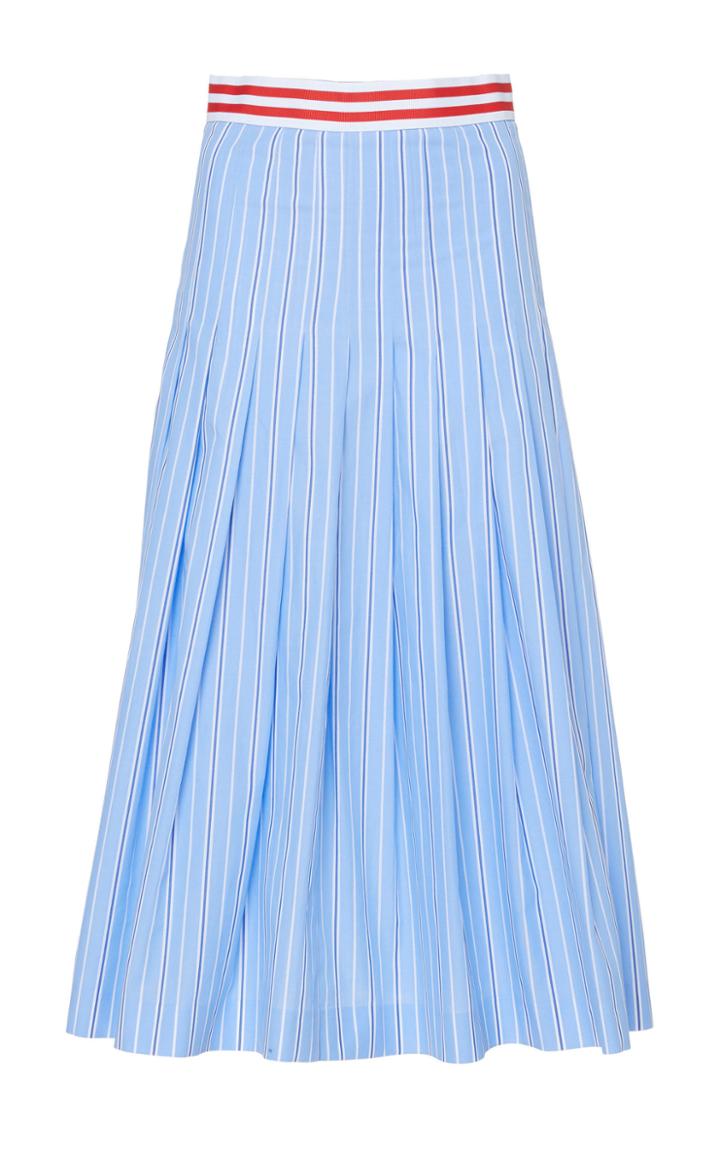 Stella Jean Cotton Relaxed Skirt