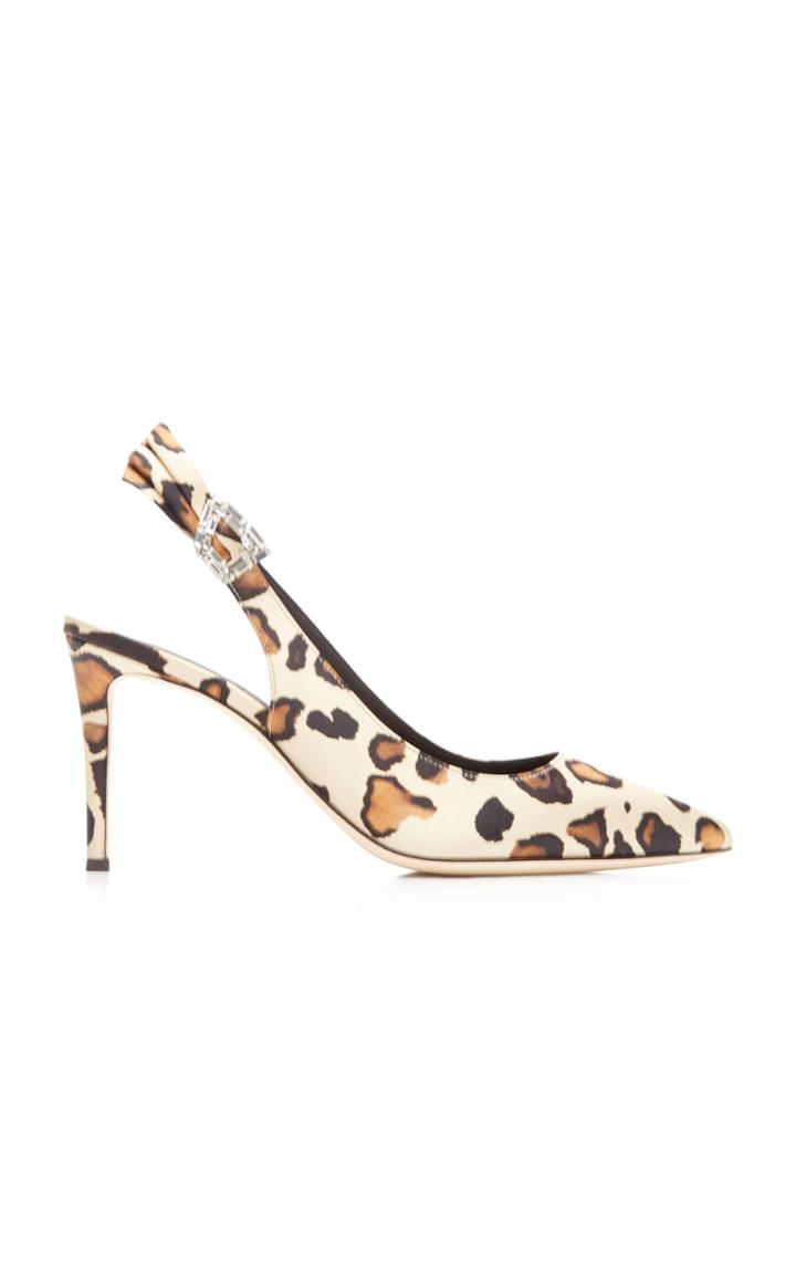 Giuseppe Zanotti Formal Leopard-print Lurex Sandals