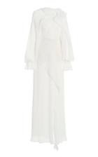Moda Operandi Roland Mouret Clayhill Balloon-sleeve Plisse Dress