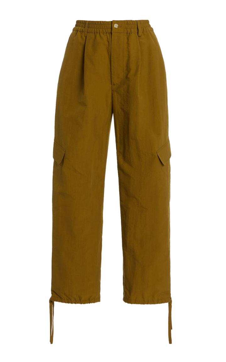 Moda Operandi Deveaux Viola Poplin Cropped Cargo Pants