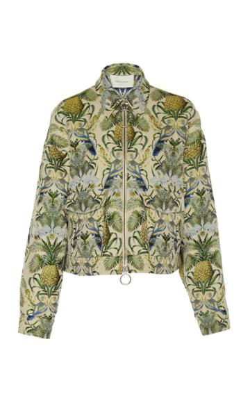 Cdric Charlier Printed Twill Jacket