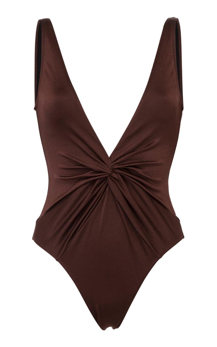 Dodo Bar Or Tannie Gathered One-piece Swimsuit