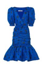 Rodarte Glittered Heart-patterned Taffeta-trimmed Tulle Dress