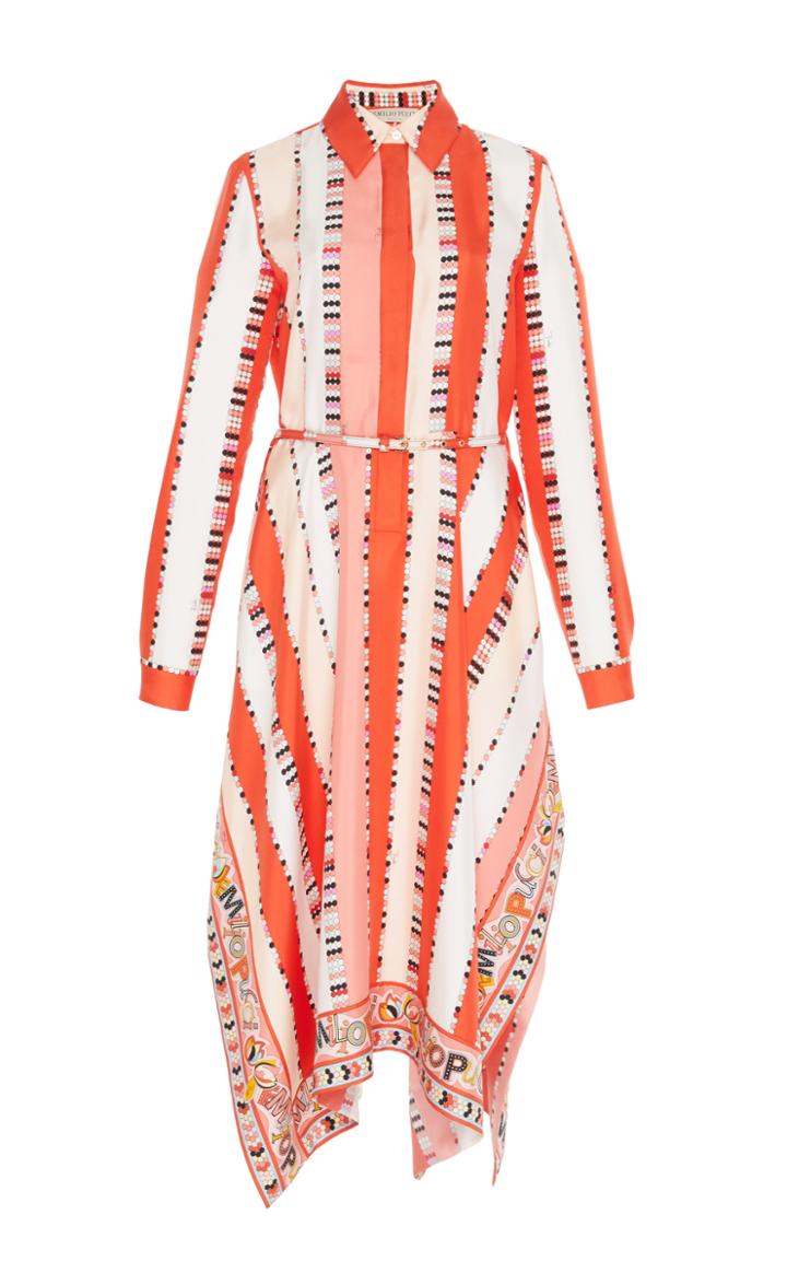Emilio Pucci Silk Shirt Dress