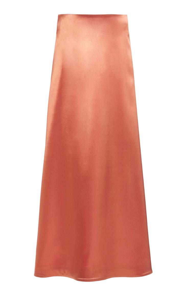 Jil Sander Nigella Satin Maxi Skirt