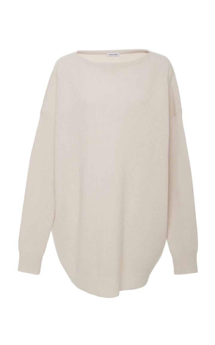 Tomas Maier Soft Cashmere Bateau Neck Pullover