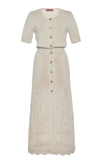 Moda Operandi Altuzarra Doyle Pointelle-knit Maxi Dress Size: S