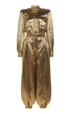 Moda Operandi Alexandre Vauthier Lame Jumpsuit