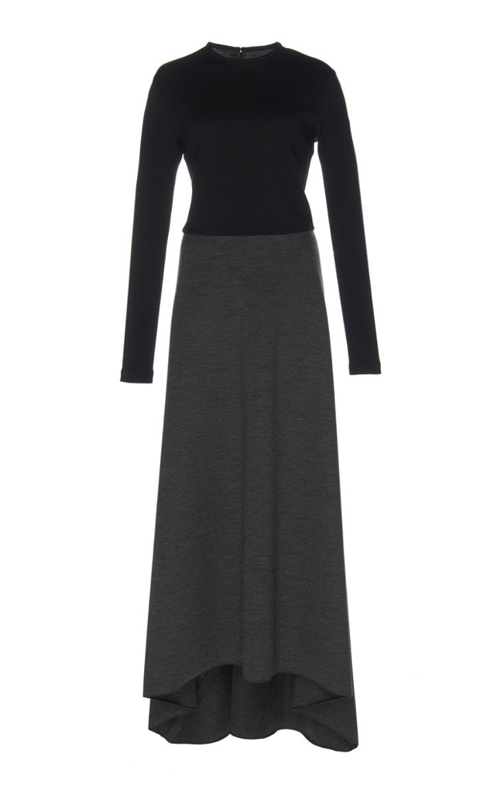 Martin Grant Long Jersey Dress