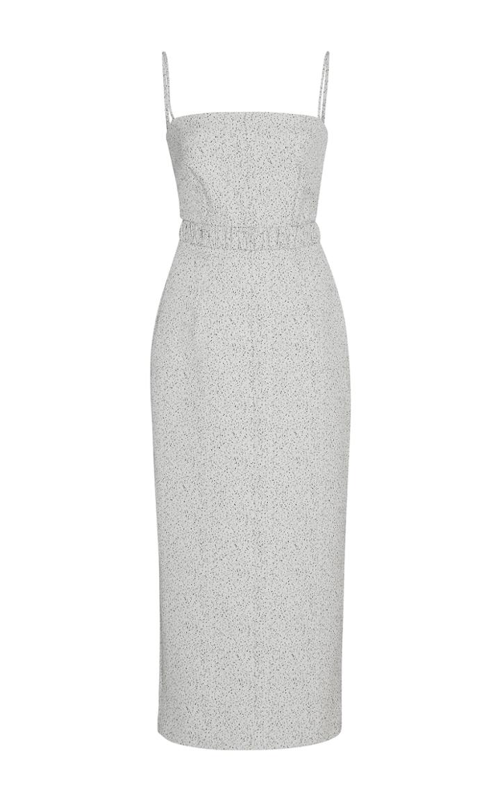 Emilia Wickstead Claire Pebbled Cocktail Dress