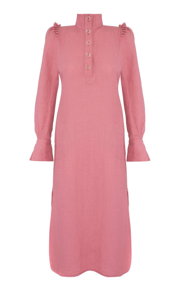 Anna Mason Agnes Cotton Midi Shirt Dress