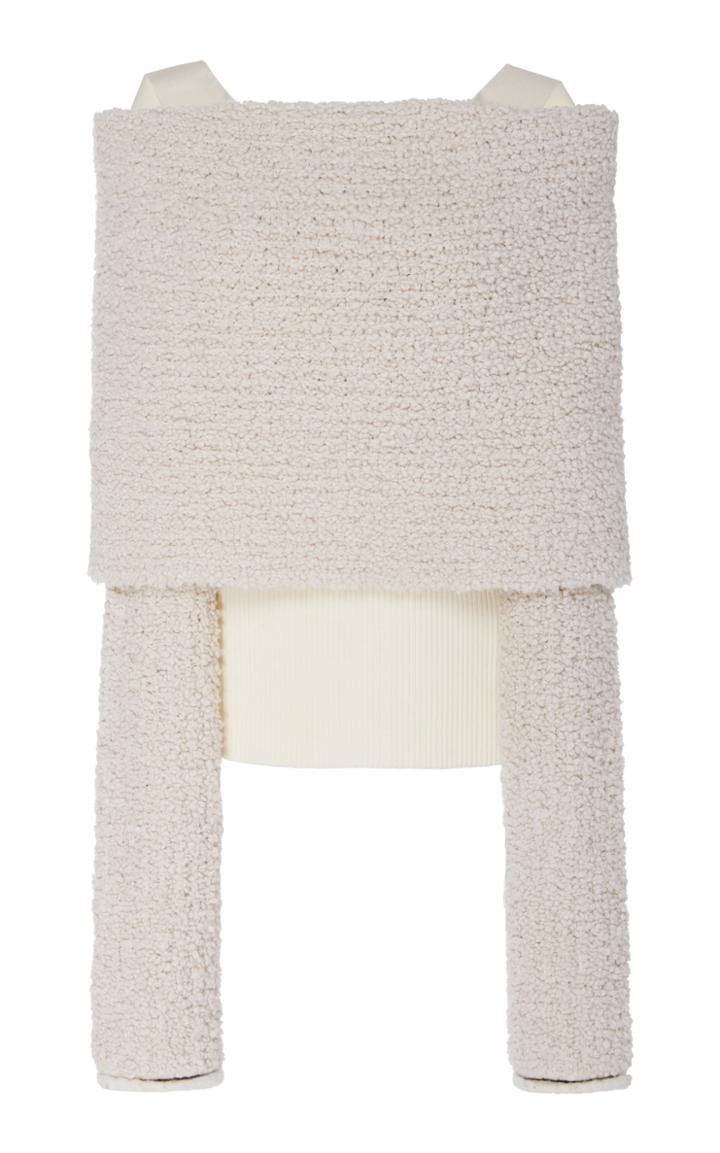 3.1 Phillip Lim Off-the-shoulder Boucl Sweater