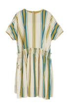 Pro Short Sleeve Striped Cotton Dress