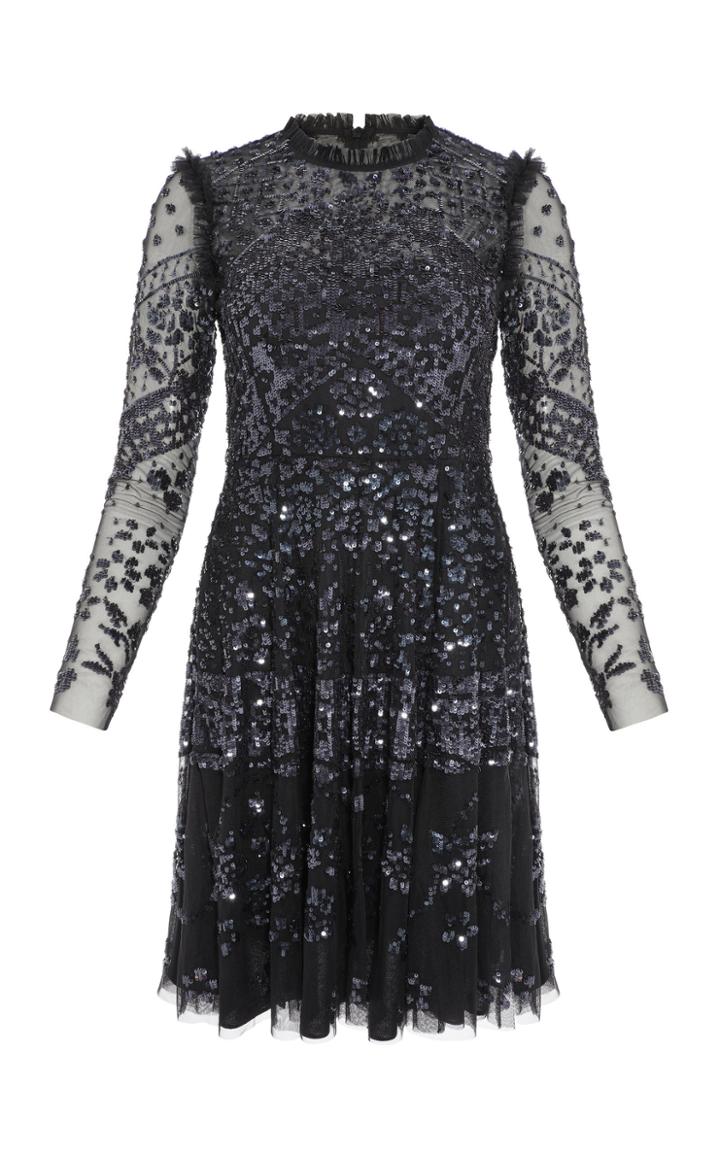 Needle & Thread Aurora Sequin Mini Dress
