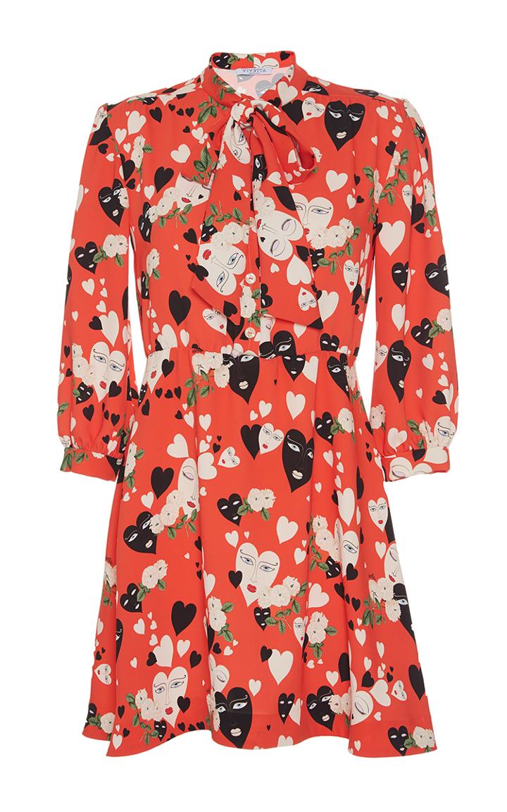 Vivetta Trota Bow Tie Dress