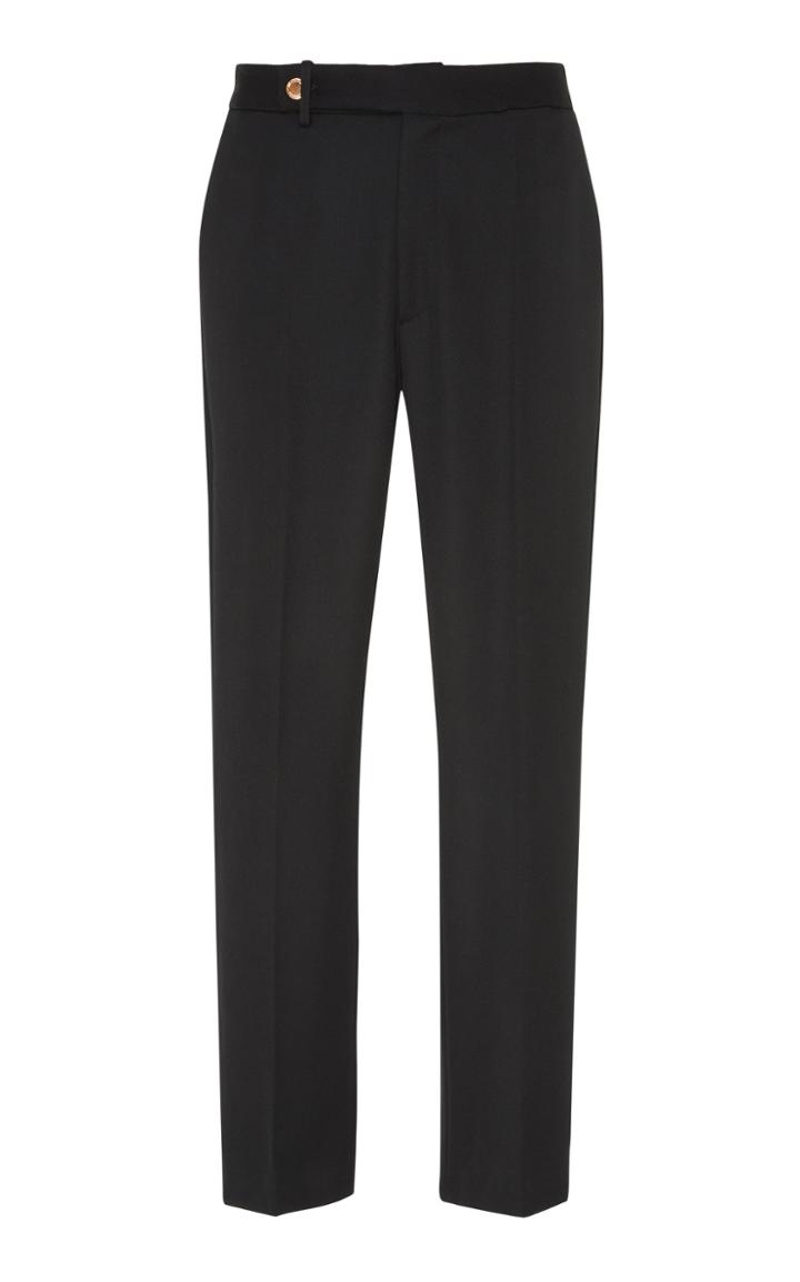 Moda Operandi Brandon Maxwell Relaxed Fit Trousers Size: 30
