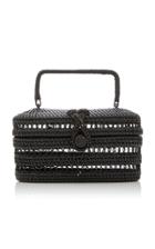 Cult Gaia Max Woven Raffia Bag