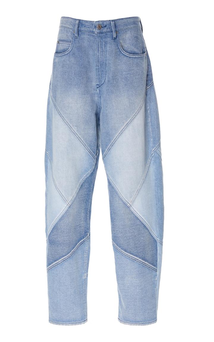 Isabel Marant Toile Corsyp Patchwork Jean