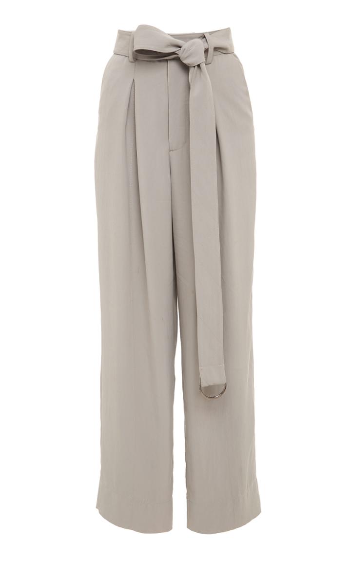 Arias Twill Wide Leg Pant