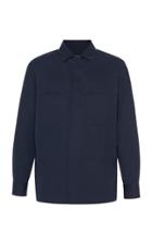 Ermenegildo Zegna Double Pocket Cotton-blend Shirt Jacket