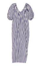 Mara Hoffman Romina Striped Cotton Midi Dress