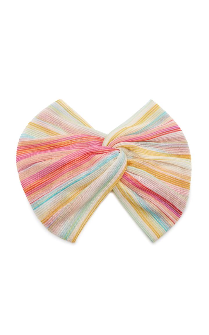 Missoni Mare Striped Stretch-knit Headband