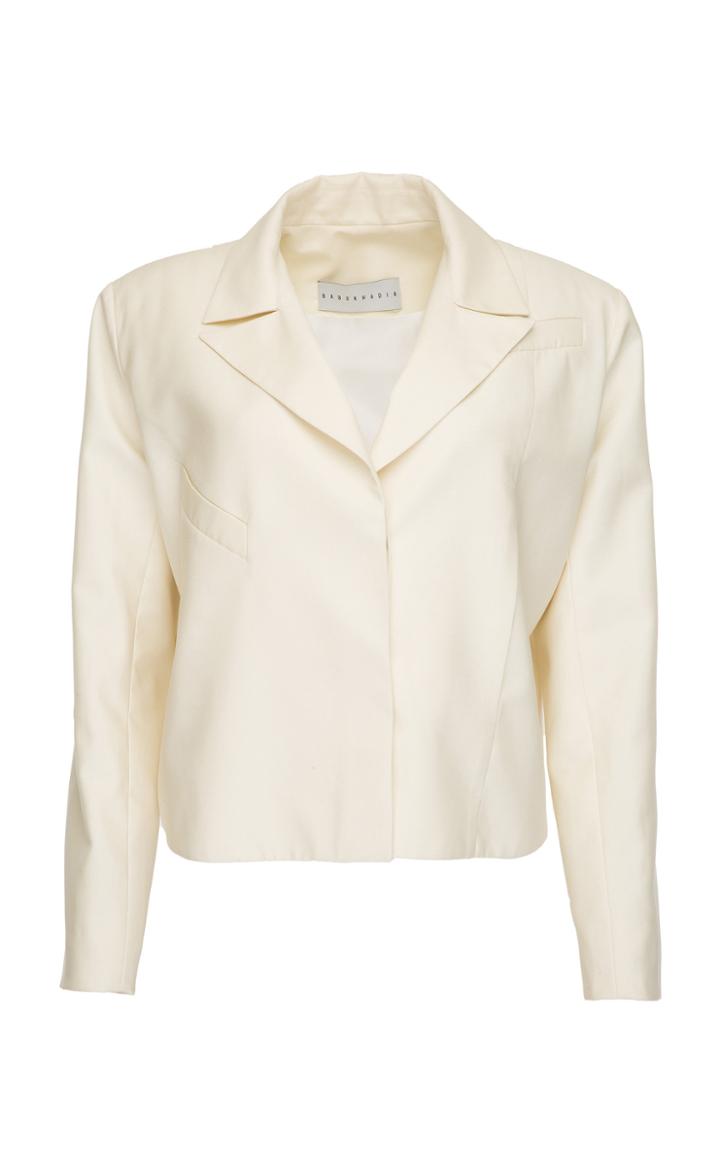 Babukhadia Cropped Sleek Blazer