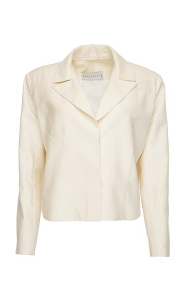 Babukhadia Cropped Sleek Blazer