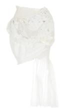 Moda Operandi Caroline Hu Twisted Silk-lace Mini Skirt