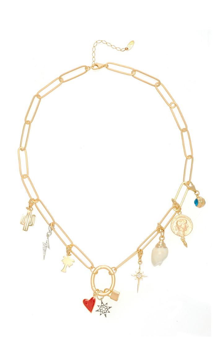 Maison Irem Charm Mania Gold-plated Necklace