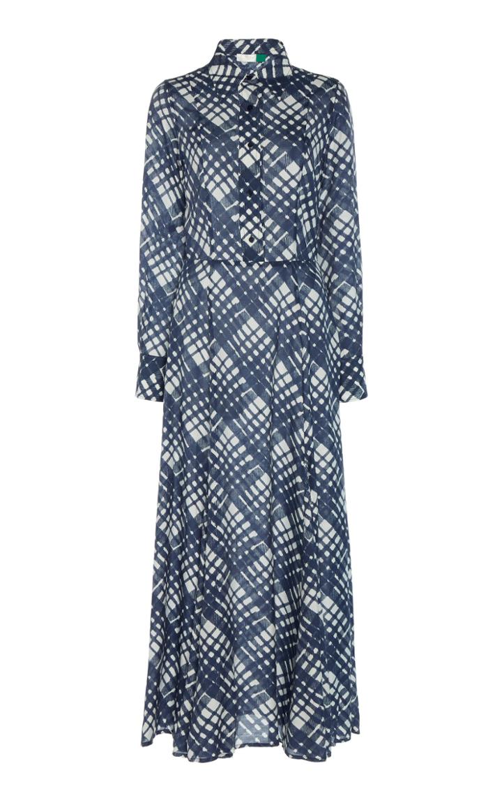 Rixo Maddison Dotted Cotton-blend Maxi Dress