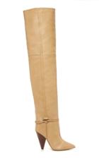 Isabel Marant Embellished Over-the-knee Leather Boots