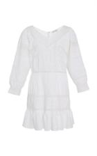 Loveshackfancy Cheri Floral Embroidered Mini Dress