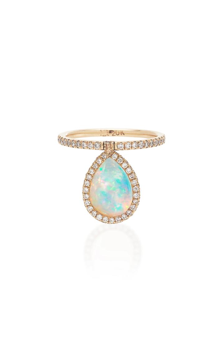 Nina Runsdorf M'o Exclusive Medium Opal Flip Ring