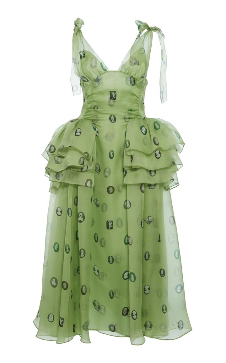 Rosie Assoulin Rough-led Around The Edges Dress