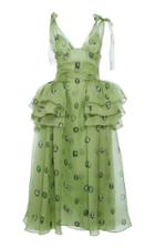 Rosie Assoulin Rough-led Around The Edges Dress