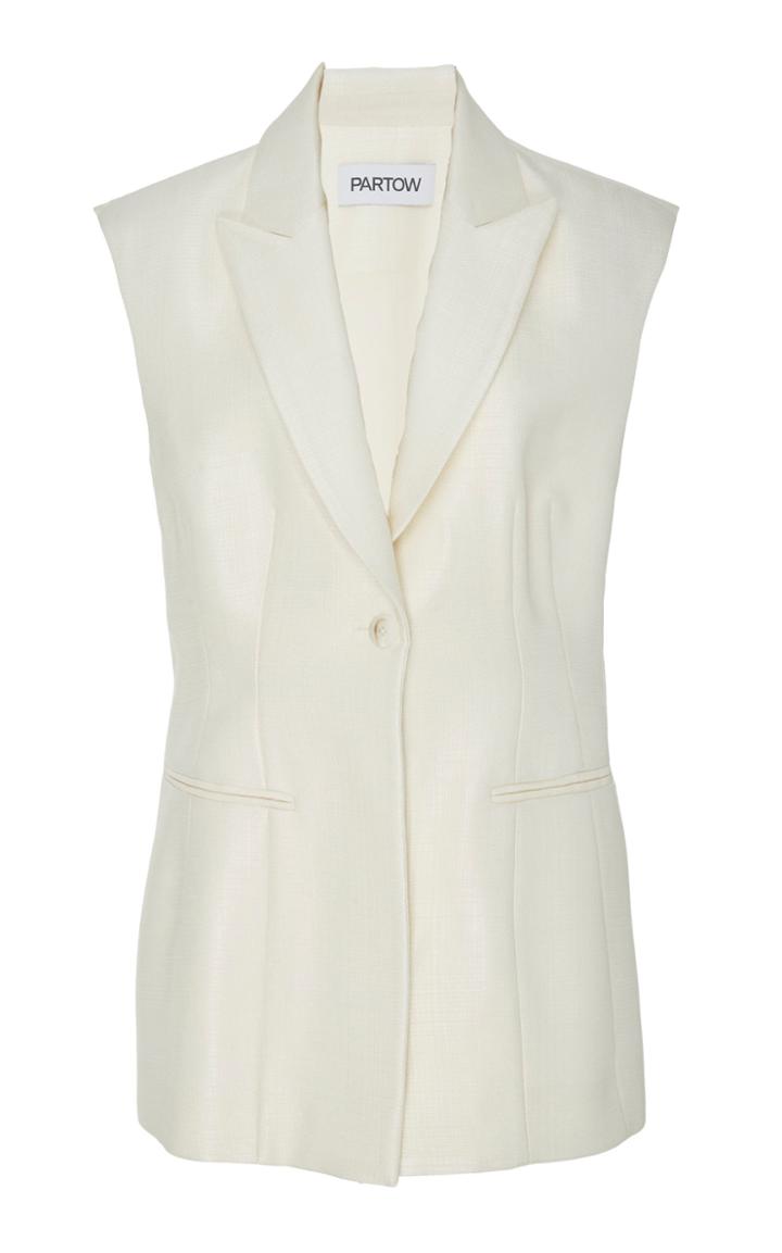 Partow Cooper Tailored Vest
